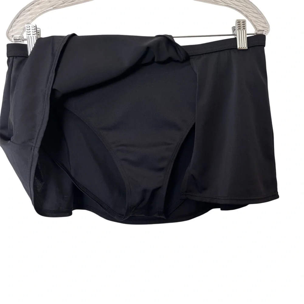 Baltex Black Swim Skort for Women Size 13/14